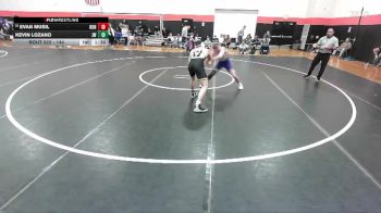 144 lbs Cons. Round 4 - Kevin Lozano, Joliet (WEST) vs Evan Musil, Rockton (HONONEGAH)