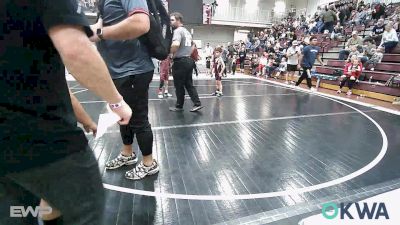 55 lbs Round Of 16 - Chance Chill, Perry Wrestling Academy vs Owen Fixico, Blackwell Wrestling Club