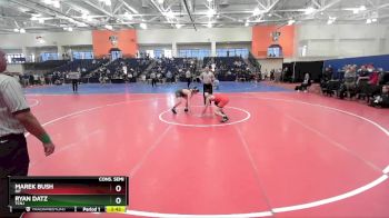 157 lbs Cons. Semi - Marek Bush, RIT vs Ryan Datz, TCNJ