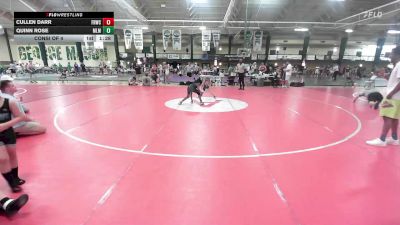 78 lbs Consi Of 4 - Cullen Darr, Front Royal Wrestling Club vs Quinn Rose, Milford Mill Academy