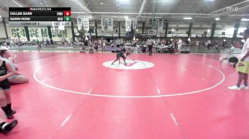 78 lbs Consi Of 4 - Cullen Darr, Front Royal Wrestling Club vs Quinn Rose, Milford Mill Academy