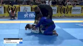 YUKI KANEKO vs LUIZA MONTEIRO MOURA DA COSTA 2021 Pan Jiu-Jitsu IBJJF Championship