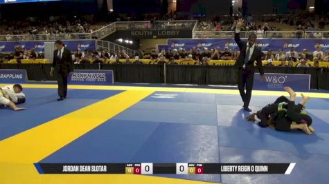 JORDAN DEAN SLOTAR vs LIBERTY REIGN O QUINN 2026 Pan Kids Jiu-Jitsu IBJJF Championship