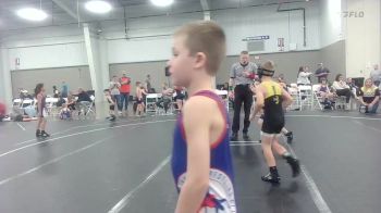 72-78 lbs Round 1 - Bryce Dulin, Smithfield Youth vs Bo Strader, FL Scorpions Wrestling Club