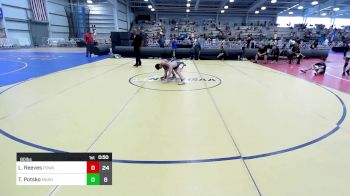 90 lbs Final - Lucas Reeves, POWA vs Thomas Potsko, Mat Assassins Black