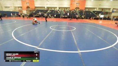 174 lbs Quarterfinal - Charlie Grygas, Oswego State vs Kenny Sauer, Oneonta State