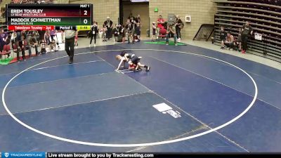 42 lbs Cons. Round 1 - Erem Tousley, LV Bear Wrestling Club vs Maddox Schwettman, Badlands Elite