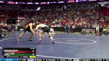 1A-220 lbs Semifinal - Jared Thiry, Don Bosco vs Spencer Kessel, Louisa-Muscatine