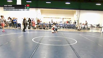 132 lbs Consi Of 32 #1 - Cole Cichocki, MI vs Reid Yakes, FL