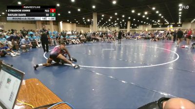 144 lbs Round 4 (6 Team) - Zymarion Johns, Powerhouse vs Daylen Davis, Funky Boyz