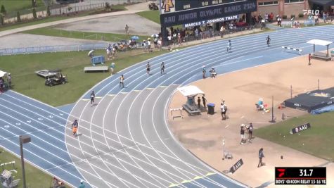 Youth Boys' 4x400m Relay, Semi-Finals 3 - Age 15-16