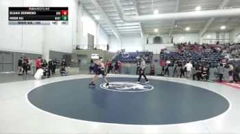 120 lbs Cons. Round 1 - Hser Ku, Hunter vs Elijah Zermeno, Weber