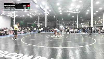 174 lbs Quarterfinal - Zach Andrews, GT Shutt Nation - HSC vs Shane Morrell, Revival White - HSC