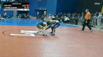 126 lbs 5th Place Match - Jayden Jackson, Loyola Blakefield vs Jack Cole, Bethlehem Catholic