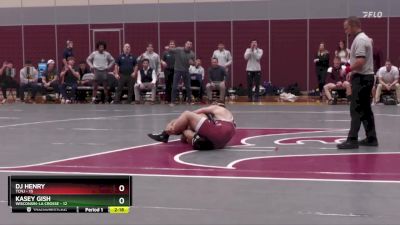 197 lbs Kasey Gish, Wisconsin-La Crosse vs DJ Henry, TCNJ