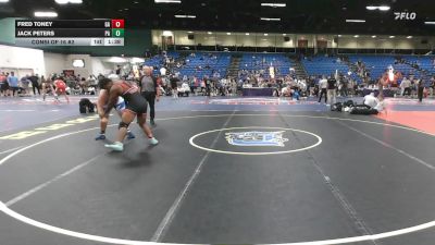 285 lbs Consi Of 16 #2 - Fred Toney, GA vs Jack Peters, PA