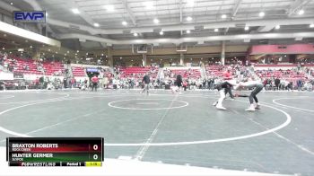 90 lbs Cons. Round 1 - Braxton Roberts, Rock Creek vs Hunter Germer, Slyfox