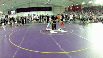62 lbs Cons. Semis - Zachary Zuercher, Ohio Crazy Goats Wrestling vs Cayson Brummett, Contenders Wrestling Academy