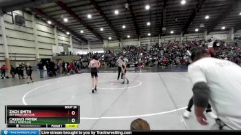 100 lbs Cons. Round 2 - Zach Smith, Roy Wrestling Club vs Cassius Fryer, Devils Wrestling