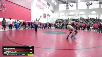 150 lbs Cons. Round 2 - Lucas Shabazz, San Diego vs Ahmad Jamili, Del Norte