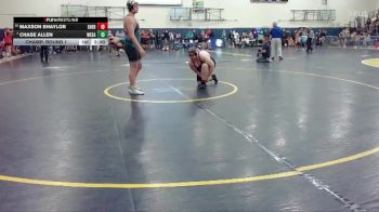 285 lbs Champ. Round 1 - Chase Allen, West Salem vs Maxson Shaylor, Sherwood