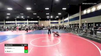 152 lbs Round Of 16 - Ryker Gibson, Sanderson Wr Ac vs Garrett Boyd, Reign WC