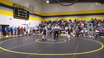 105 lbs Quarterfinal - Brooke Sprank, Bellevue vs Finley Rushton, West Branch