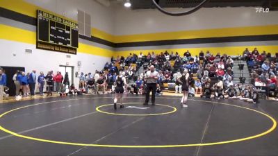 105 lbs Quarterfinal - Brooke Sprank, Bellevue vs Finley Rushton, West Branch