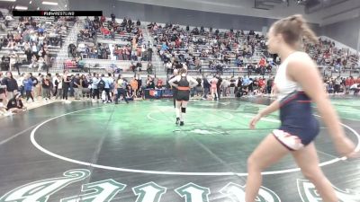 U20 Women - 65 lbs Champ. Round 2 - Skyler Gassel, CA vs Veil Foreman, WY