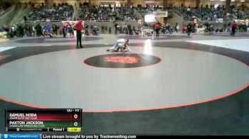 117 lbs Quarterfinal - Samuel Hoda, Salem Elite Mat Club vs Paxton Jackson, Steelclaw Wrestling Club