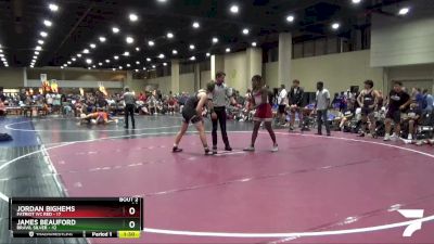 175 lbs Semis (4 Team) - James Beauford, BRAWL Silver vs Jordan Bighems, Patriot WC Red