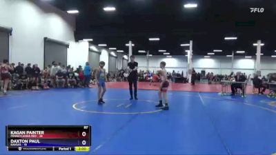 87 lbs Round 2 (8 Team) - Kagan Painter, Pennsylvania Red vs Daxton Paul, Kansas