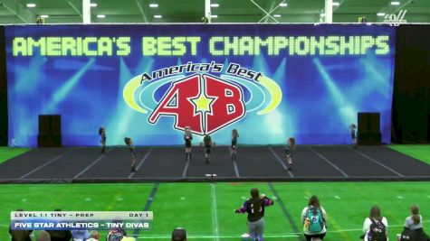 Five Star Athletics - Tiny Divas [2025 L1.1 Tiny - PREP Day 1] 2025 America's Best Indy Challenge