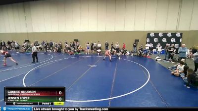 120 lbs Quarterfinal - Jensen Lopez, Scrap Yard Garage vs Gunner Knudsen, Sanderson Wrestling Academy