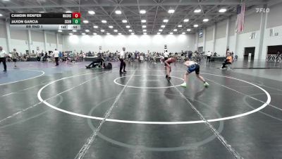 120 lbs Rr Rnd 1 - Camdin Renfer, Mat Assassins Red - EL vs Jaxon Garcia, Scorpions NJ - EL