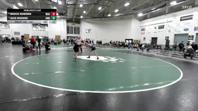 141 lbs Semifinal - Jace Rhodes, Iowa vs Brock Bobzien, Wisconsin