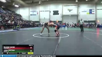 220 lbs Semis & 1st Wrestleback (8 Team) - Livai Opetaia, Blair vs Blaine Hamik, Hastings