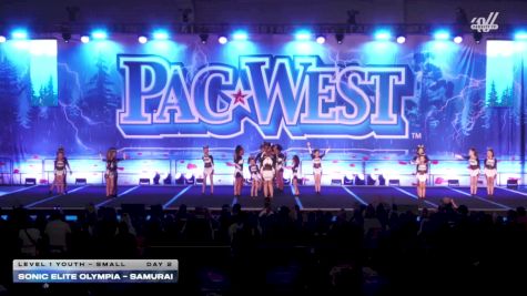 Sonic Elite Olympia - Samurai [2026 L1 Youth - Small Day 2] 2026 PacWest Grand Nationals