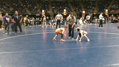 60 lbs Consy 1 - Kyson Miller, Mifflin County vs Paul Pons, Wallenpaupack