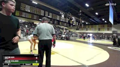 120 lbs Cons. Round 2 - Jacob Kim, Ayala vs Jacob Solano, Etiwanda