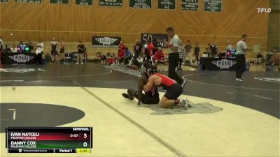 184 lbs Semifinal - Ivan Natceli, Palomar College vs Danny Cox, Palomar College