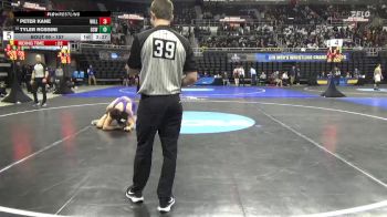 157 lbs Champ. Round 2 - Tyler Rossini, Oswego St. vs Peter Kane, Williams