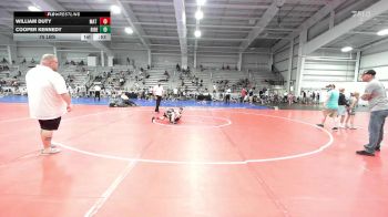 75 lbs Rr Rnd 3 - William Duty, Mat Warriors Stars vs Cooper Kennedy, Ride Out Wrestling Club