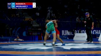 60 kg Quarterfinal - Nihat Zahid Mammadli, AZE vs Firuz Mirzorajabov, TJK