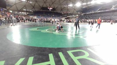 85 lbs Quarterfinal - Alyse Gudde, Punisher Wrestling Company vs Dalila Tovar, Prosser Wrestling Academy