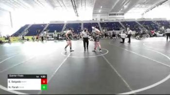 220 lbs Quarterfinal - Eduardo Salgado, Marvel vs Nidal Farah, Grant Street Wrestling