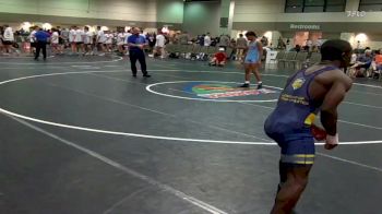 138 lbs Round 1 (6 Team) - Keanu Martin, Brevard FCA- Island Style vs Terence Hinson, Tallahassee War Noles