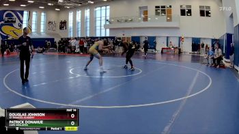 215 lbs Cons. Round 4 - Douglas Johnson, St Frances Academy vs Patrick Donahue, Cape Henlopen