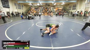 150 lbs Match - Javan Bishara, Royal vs Samuel Murchison, Buchanon