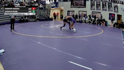 115 lbs Semis & 1st Wb (8 Team) - Jennifer Segura, Lumpkin Co. vs Aaralyn Ruise, Long County